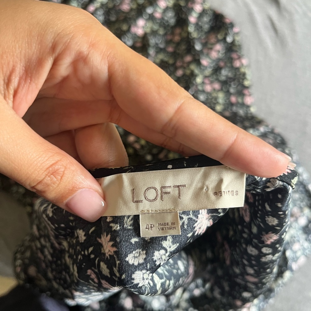 Loft floral dress